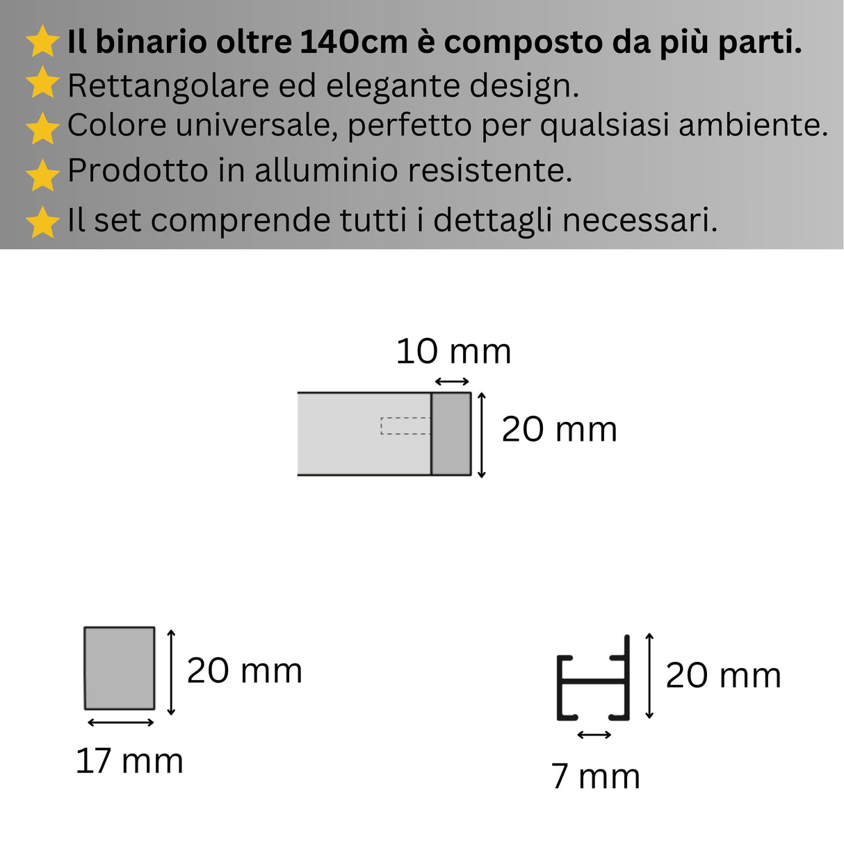 Binario Doppio per Tende, color Nero Opaco, a Parete – Misure Personalizzate, Design Moderno e Funzionale acquistare Binario Doppio per Tende, color Nero Opaco, a Parete – Misure Personalizzate, Design Moderno e Funzionale — Foto