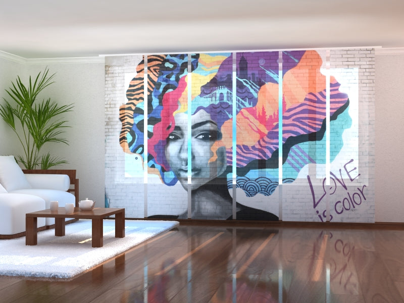 Tende a Pannello Moderne per Saloni di Bellezza, Tende a Pannello Scorrevoli su misura per Centri Estetici, Tende personalizzate per Saloni di Parrucchiere, Barbiere. acquistare Tende a Pannello Moderne per Saloni di Bellezza, Tende a Pannello Scorrevoli su misura per Centri Estetici, Tende personalizzate per Saloni di Parrucchiere, Barbiere. — Foto