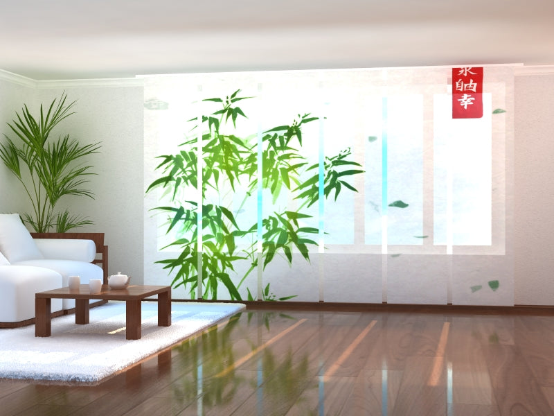 Tende a Pannello Moderne su misura per Centri Yoga e Meditazione, Tende su misura per Centri di Riabilitazione, Tende a Pannello Scorrevoli con logo per Palestre e Centri Fitness acquistare Tende a Pannello Moderne su misura per Centri Yoga e Meditazione, Tende su misura per Centri di Riabilitazione, Tende a Pannello Scorrevoli con logo per Palestre e Centri Fitness — Foto