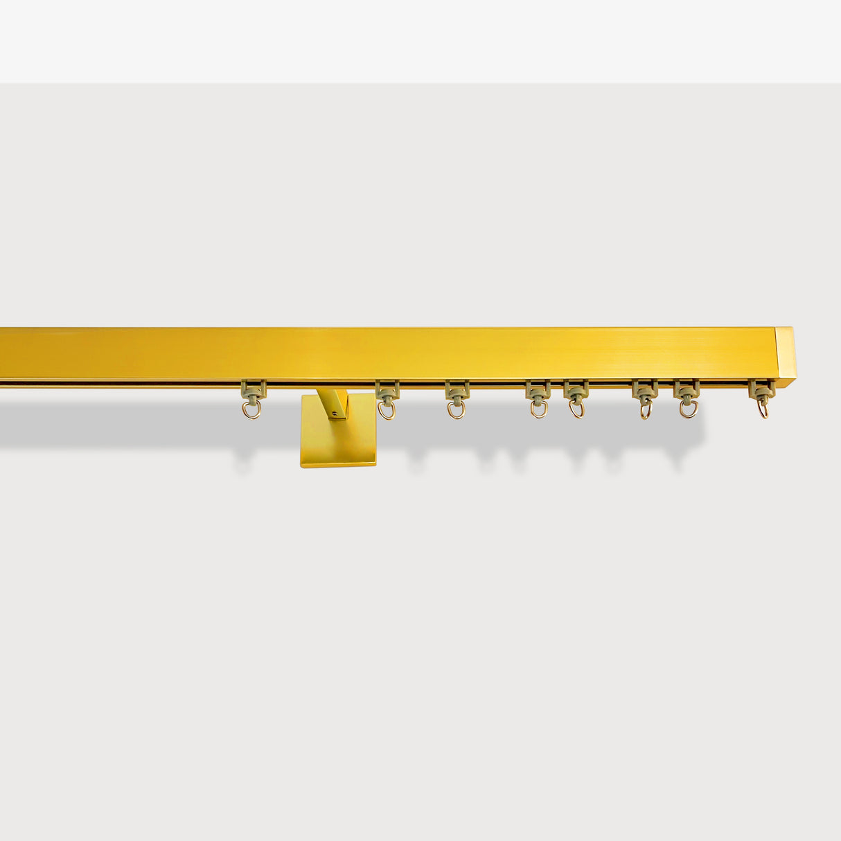 Binario per Tende, Singolo Dorato, a Parete – Misure Personalizzate, Design Moderno ed Elegante acquistare Binario per Tende, Singolo Dorato, a Parete – Misure Personalizzate, Design Moderno ed Elegante — Foto