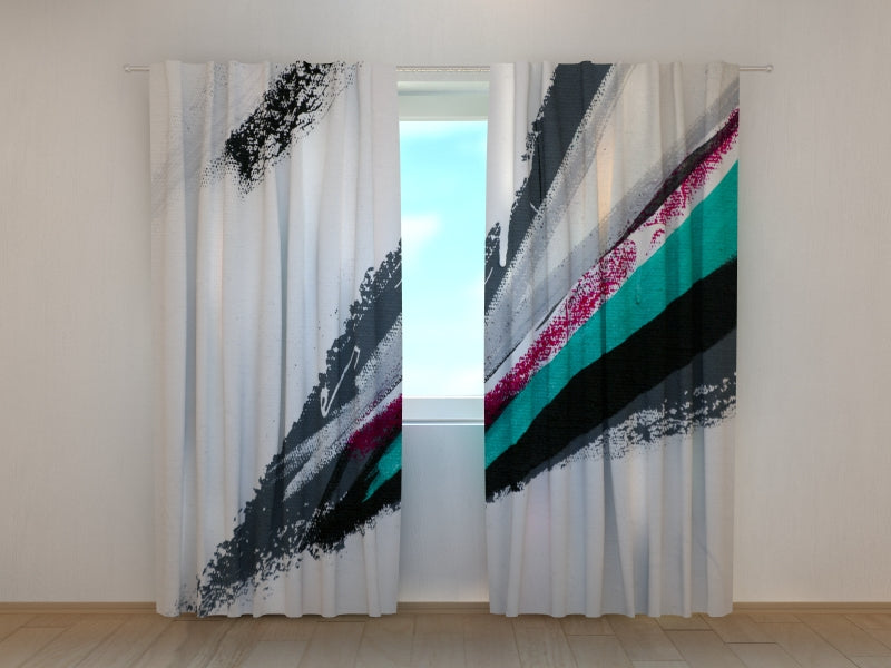 Foto Tende Fantasia Astratta su Tela acquistare Foto Tende Fantasia Astratta su Tela — Foto