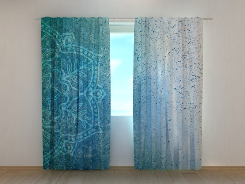 Foto Tende Mandala Blu acquistare Foto Tende Mandala Blu — Foto