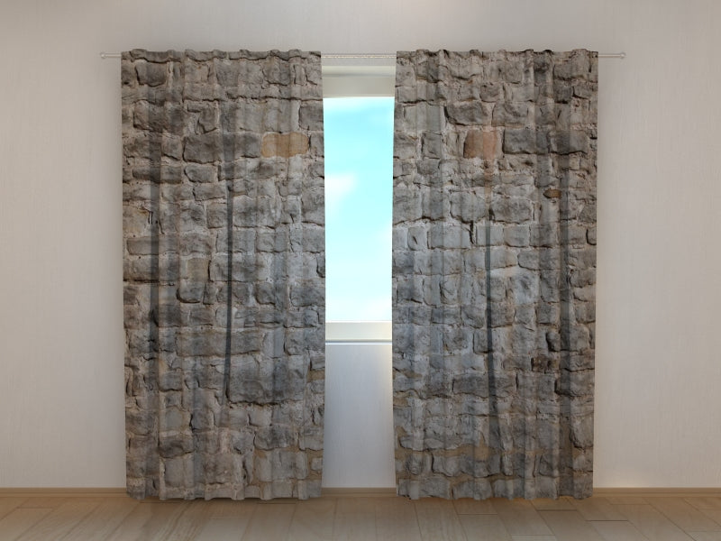 Foto Tende Muro di Castello a Mattoni acquistare Foto Tende Muro di Castello a Mattoni — Foto