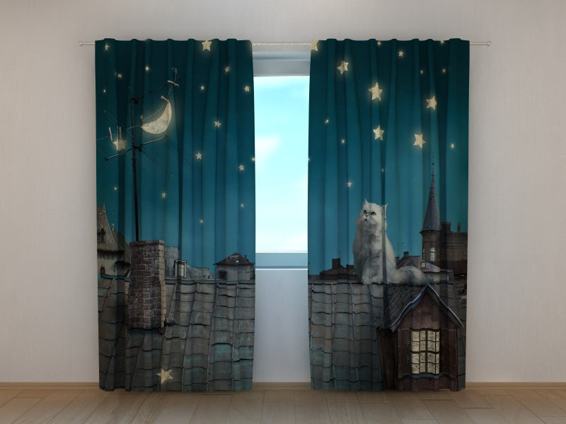 Foto Tende Gatto sul Tetto acquistare Foto Tende Gatto sul Tetto — Foto