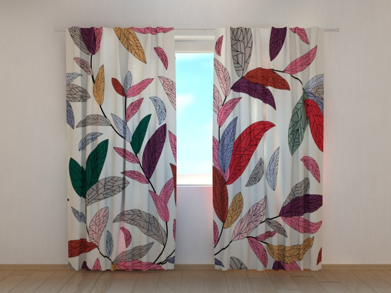 Foto Tende Foglie Colorate acquistare Foto Tende Foglie Colorate — Foto