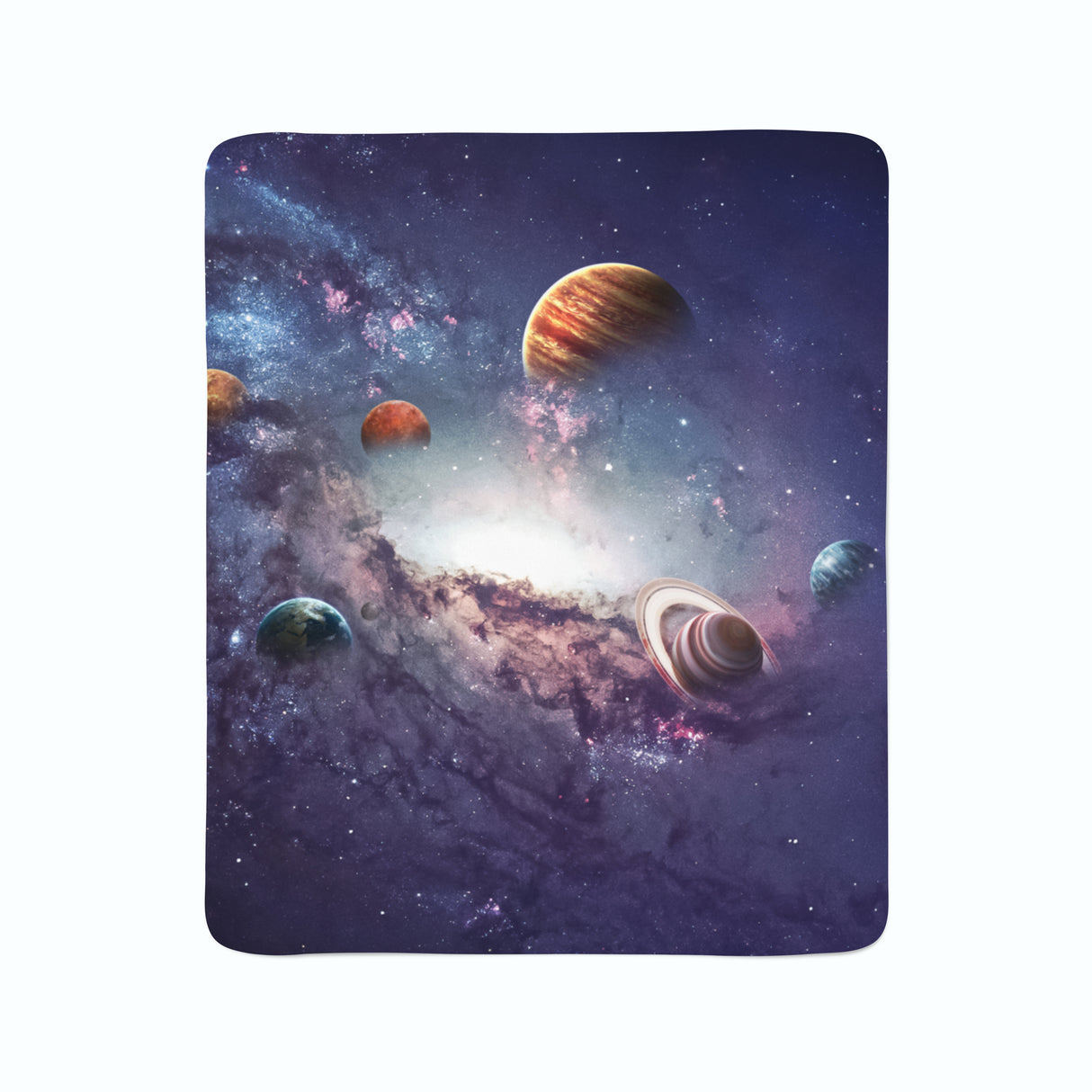 Coperta in Flanella Creando Pianeti acquistare Coperta in Flanella Creando Pianeti — Foto