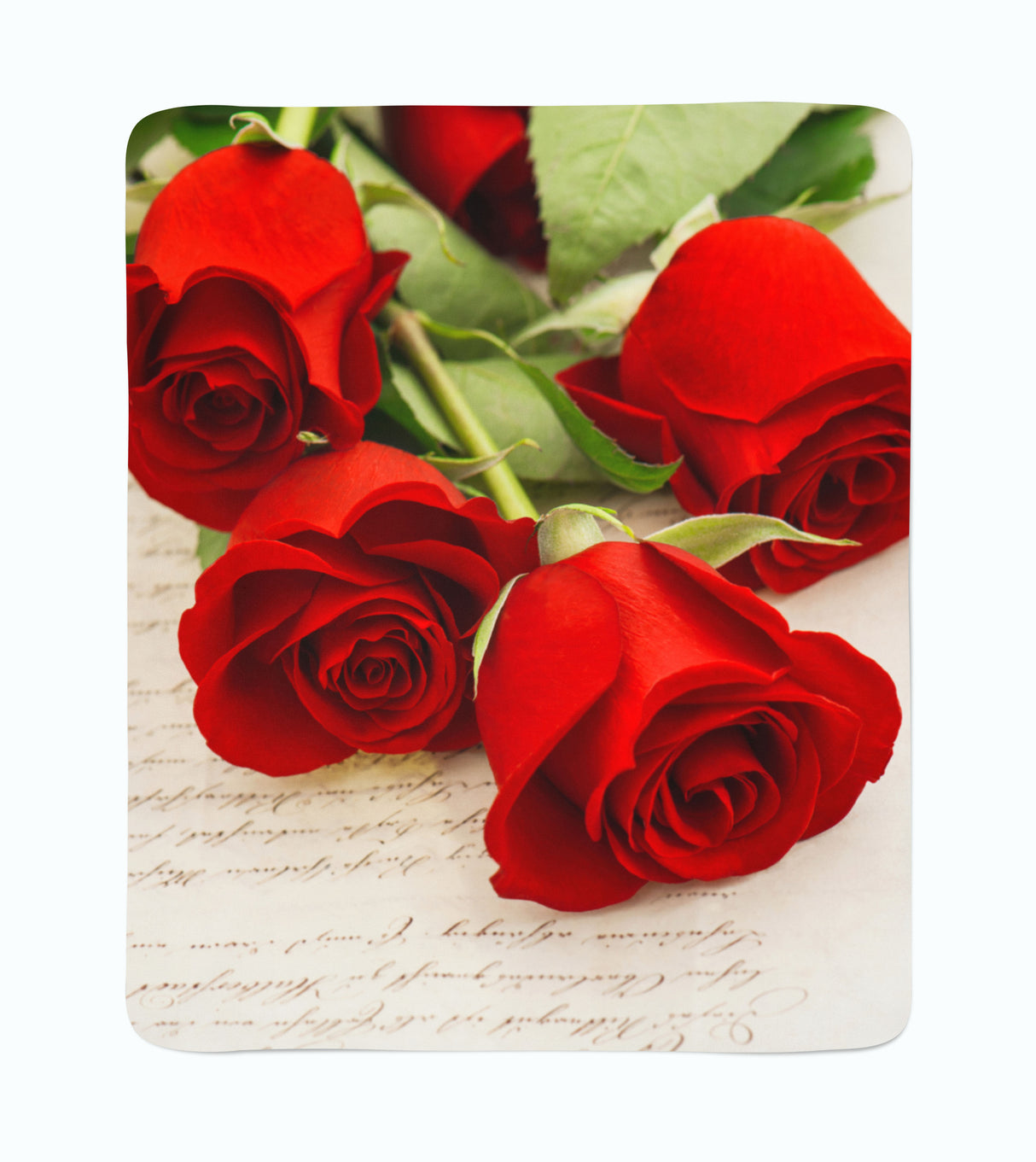 Coperta in Flanella Lettera per Sweetheart acquistare Coperta in Flanella Lettera per Sweetheart — Foto