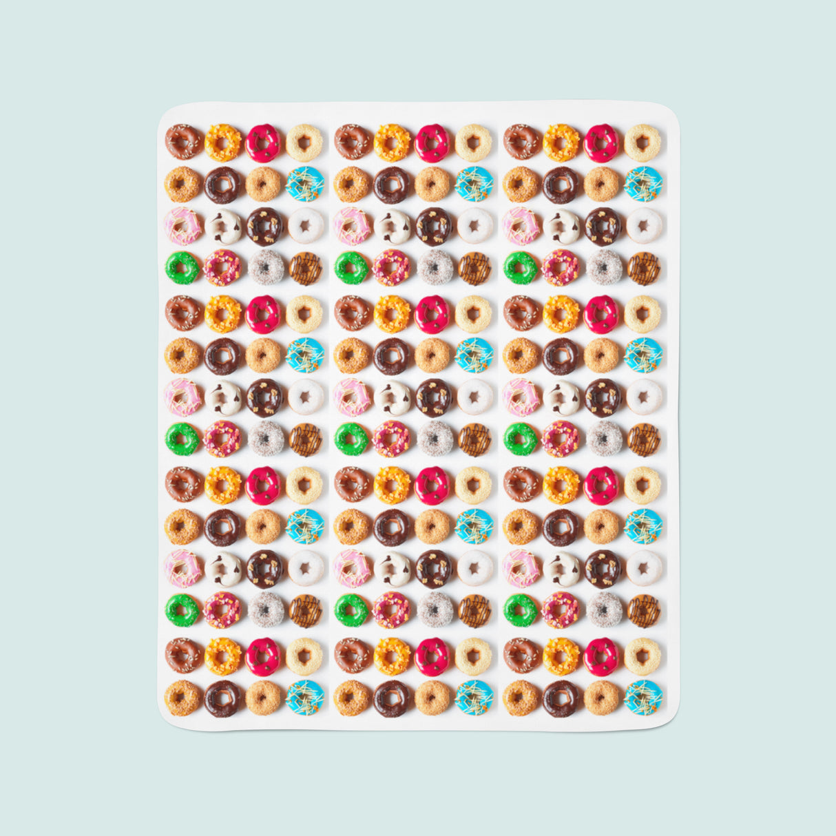 Coperta in Flanella Dolci Ciambelle acquistare Coperta in Flanella Dolci Ciambelle — Foto