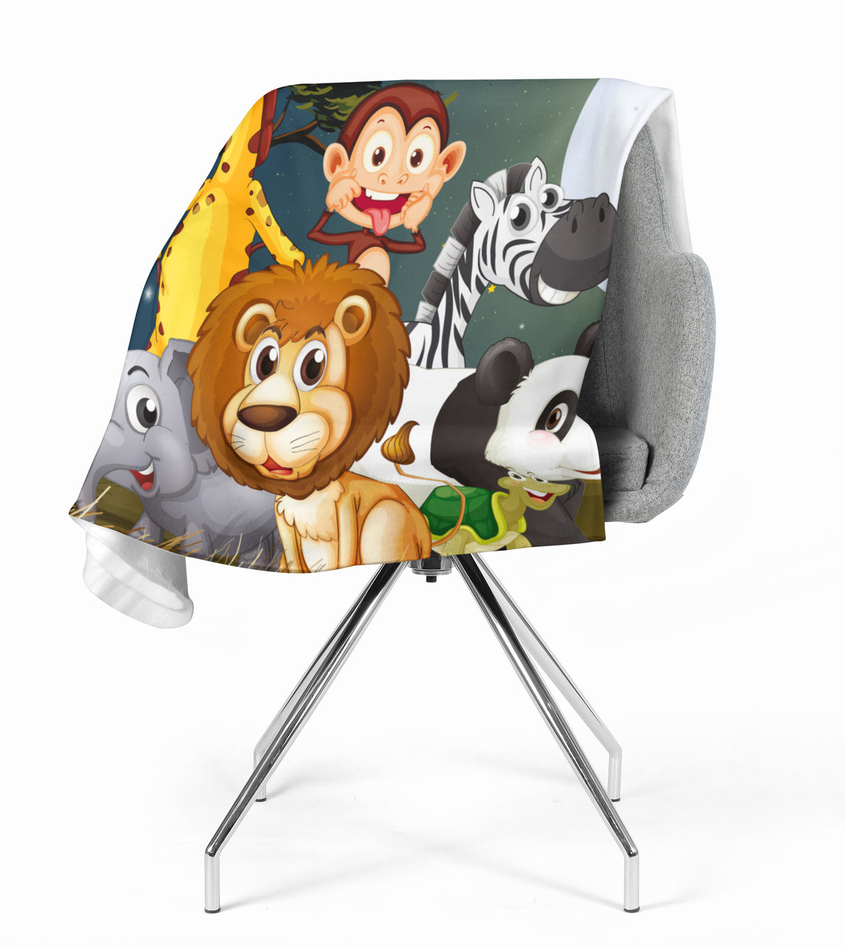 Coperta in Flanella Notte in Africa acquistare Coperta in Flanella Notte in Africa — Foto