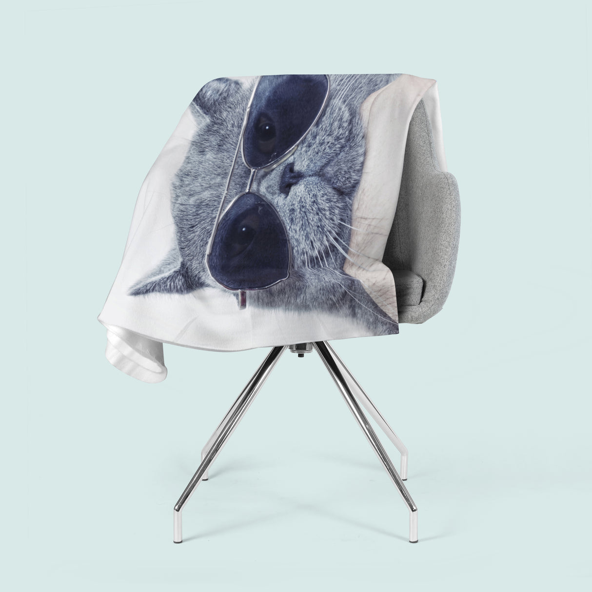 Coperta in Flanella Gatto Elegante acquistare Coperta in Flanella Gatto Elegante — Foto