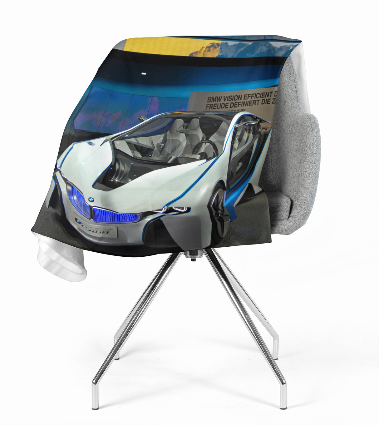 Coperta in Flanella Super Auto Bianca acquistare Coperta in Flanella Super Auto Bianca — Foto