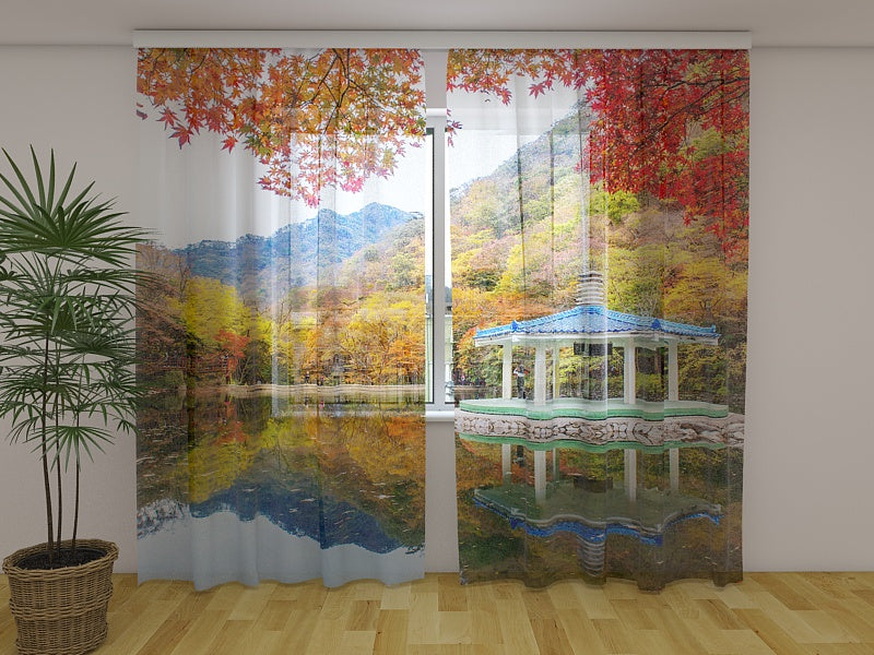 Foto Tende Autunno nella Corea del Sud acquistare Foto Tende Autunno nella Corea del Sud — Foto