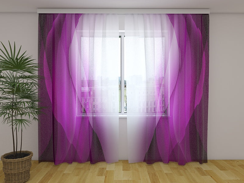 Foto Tende Onde Viola acquistare Foto Tende Onde Viola — Foto