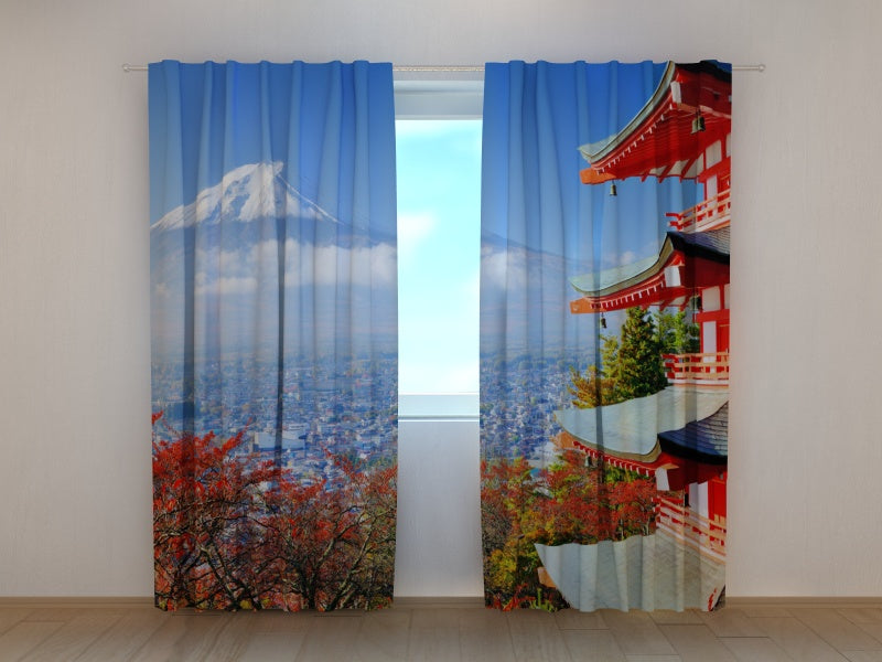 Foto Tende Colori dell'Autunno in Giappone acquistare Foto Tende Colori dell'Autunno in Giappone — Foto