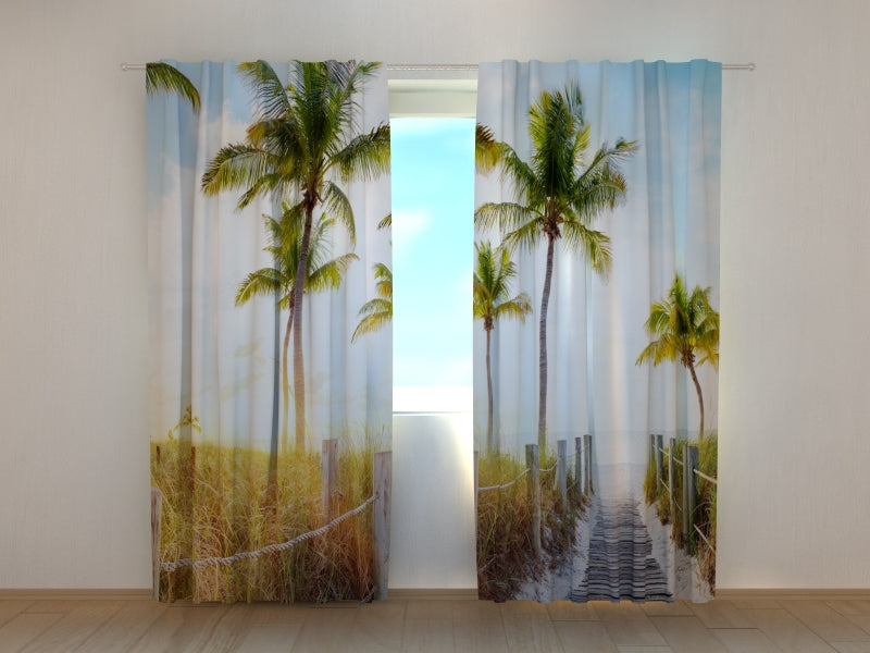 Foto Tende Passerella Verso La Spiaggia acquistare Foto Tende Passerella Verso La Spiaggia — Foto