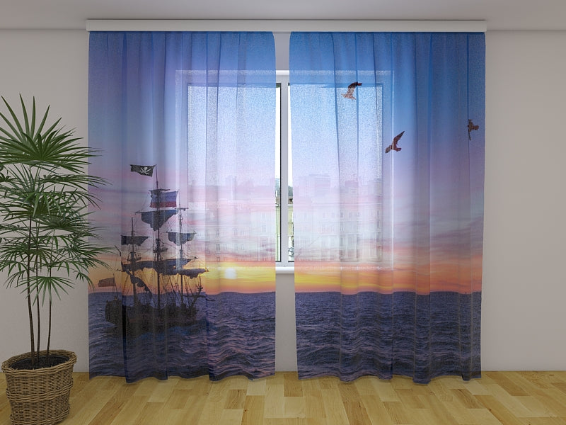 Foto Tende Nave Pirata Antica acquistare Foto Tende Nave Pirata Antica — Foto