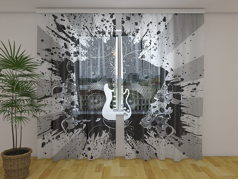 Foto Tende Arte Chitarra acquistare Foto Tende Arte Chitarra — Foto