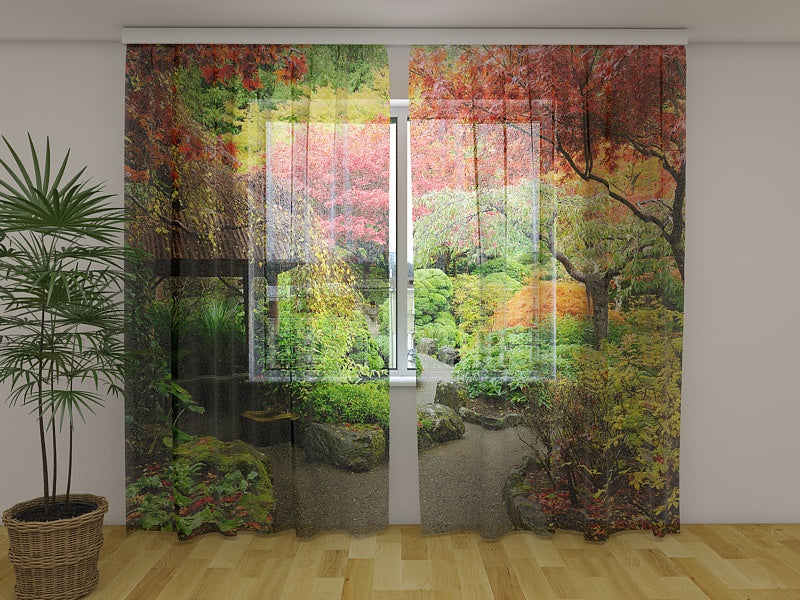 Foto Tende Giardino Giapponese in Autunno acquistare Foto Tende Giardino Giapponese in Autunno — Foto