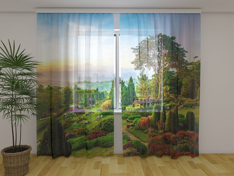 Foto Tende Magnifico Giardino acquistare Foto Tende Magnifico Giardino — Foto