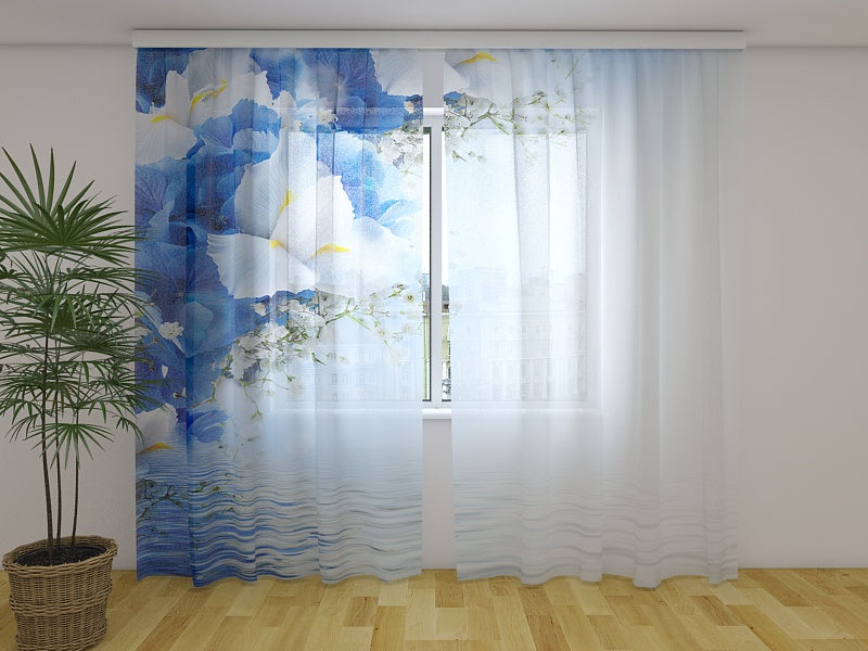 Foto Tende Iris Blu 2 acquistare Foto Tende Iris Blu 2 — Foto