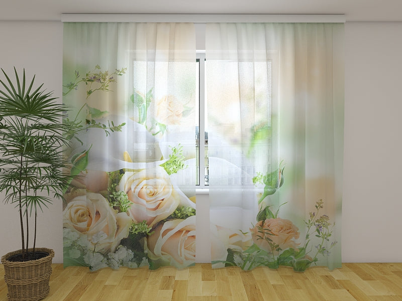 Foto Tende Bouquet di Fiori Primaverili acquistare Foto Tende Bouquet di Fiori Primaverili — Foto