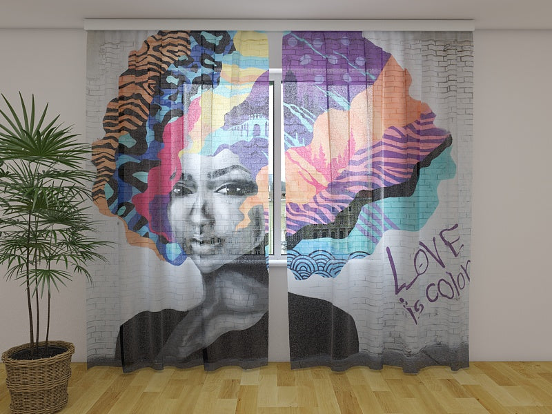 Foto Tende Graffiti di Brooklyn acquistare Foto Tende Graffiti di Brooklyn — Foto