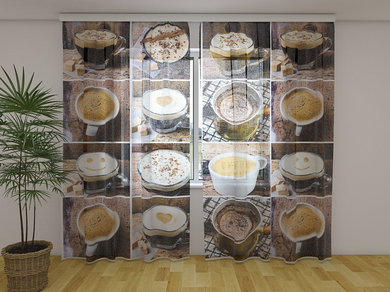 Foto Tende Caffè Aromatizzato acquistare Foto Tende Caffè Aromatizzato — Foto