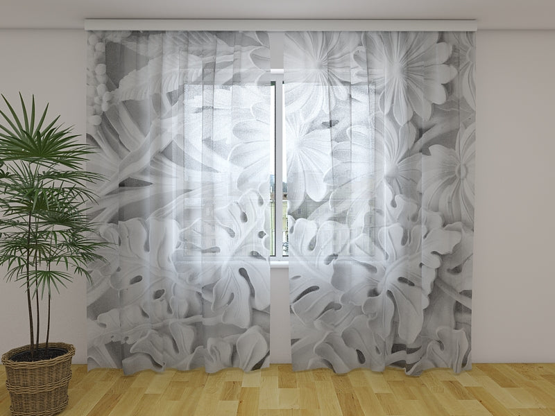 Foto Tende Rilievo Floreale acquistare Foto Tende Rilievo Floreale — Foto