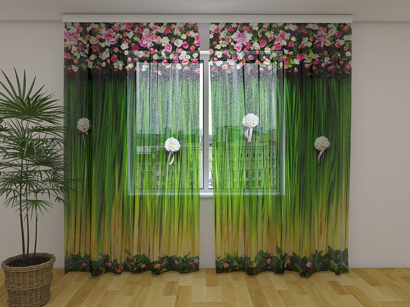 Foto Tende Armonia di Fiori Cascanti acquistare Foto Tende Armonia di Fiori Cascanti — Foto