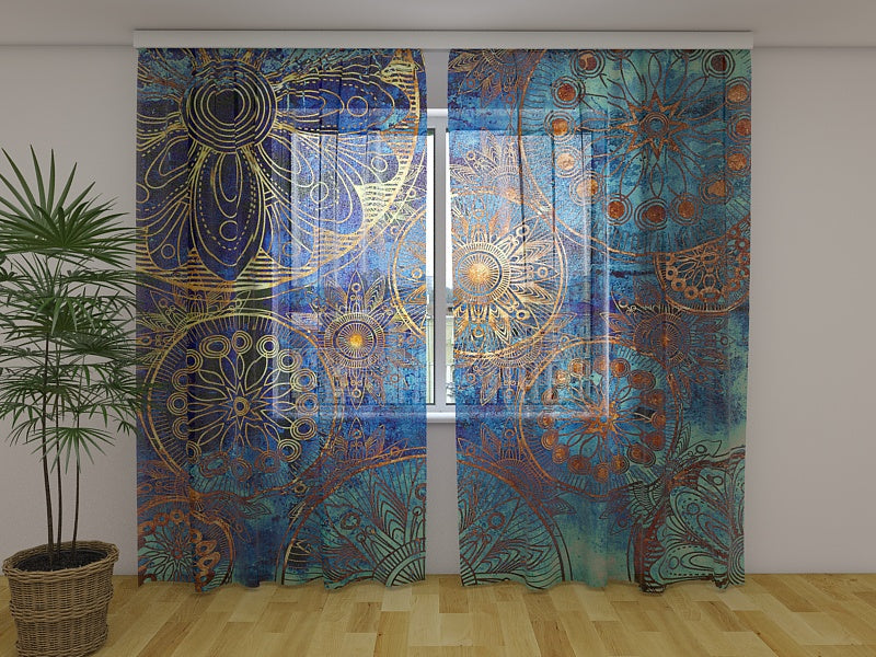 Foto Tende Ornamento Dorato acquistare Foto Tende Ornamento Dorato — Foto