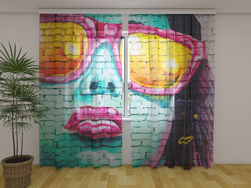 Foto Tende Graffiti a Birmingham acquistare Foto Tende Graffiti a Birmingham — Foto