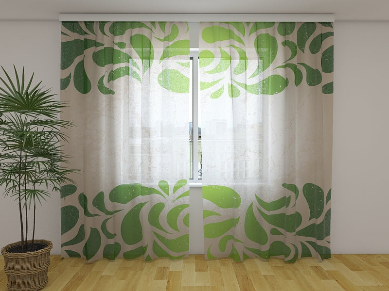 Foto Tende Ornamento Verde acquistare Foto Tende Ornamento Verde — Foto