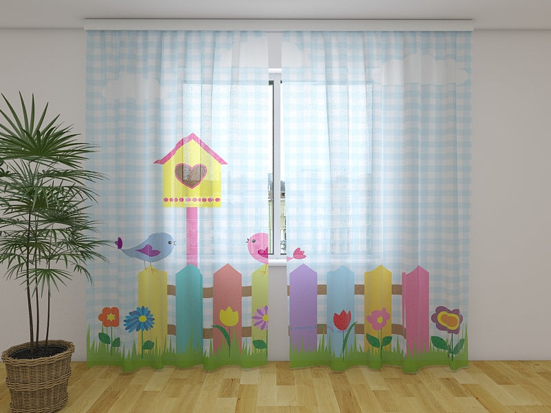 Foto Tende Uccelli Deliziosi acquistare Foto Tende Uccelli Deliziosi — Foto