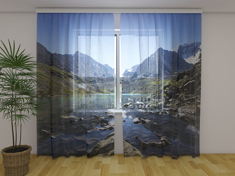 Foto Tende Lago di Montagna negli Altai acquistare Foto Tende Lago di Montagna negli Altai — Foto