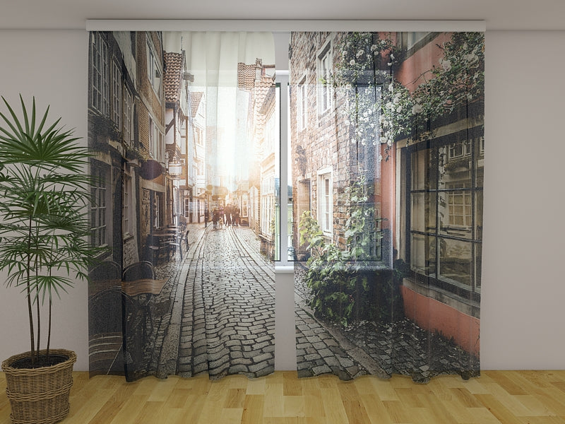 Foto Tende Città Vecchia al Tramonto acquistare Foto Tende Città Vecchia al Tramonto — Foto