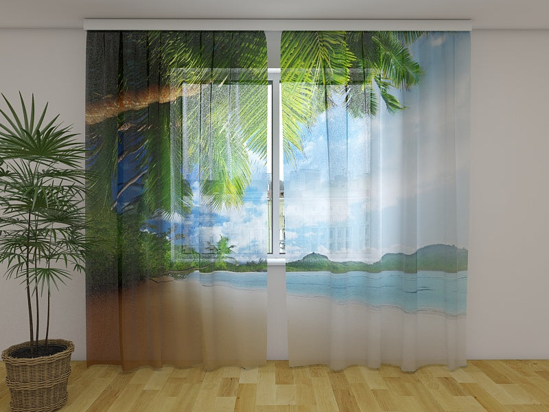 Foto Tende Palme e Montagne acquistare Foto Tende Palme e Montagne — Foto