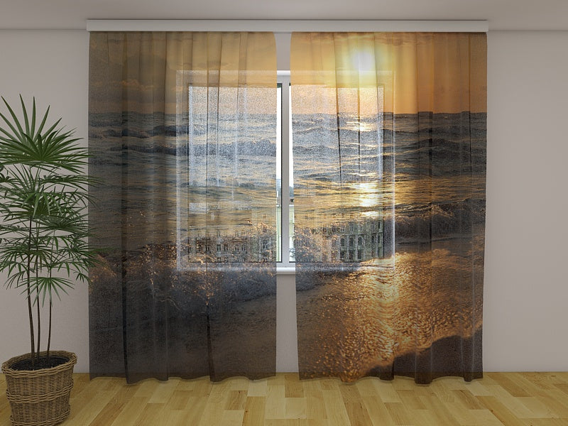 Foto Tende Tramonto sulla Costa acquistare Foto Tende Tramonto sulla Costa — Foto