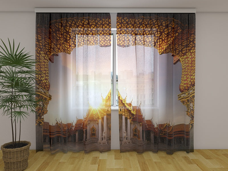 Foto Tende Wat Benchamabophit a Bangkok acquistare Foto Tende Wat Benchamabophit a Bangkok — Foto