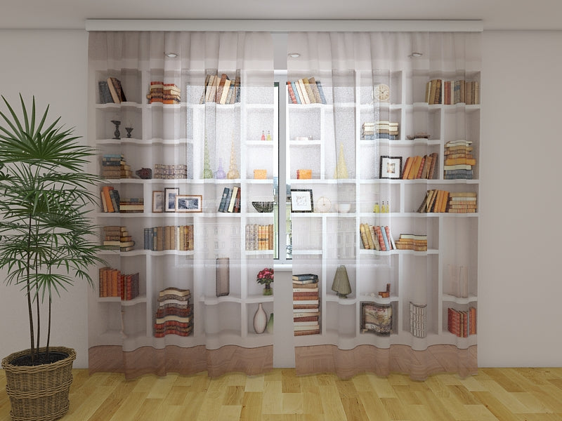 Foto Tende Libreria Bianca acquistare Foto Tende Libreria Bianca — Foto