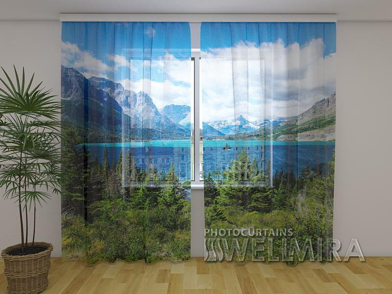 Foto Tende Lago di Saint Mary acquistare Foto Tende Lago di Saint Mary — Foto