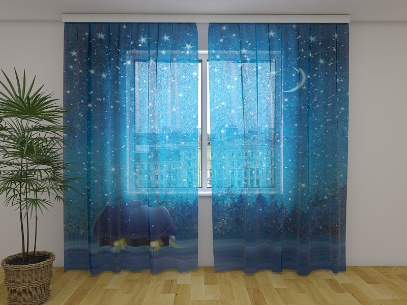 Foto Tende Cielo Stellato Invernale acquistare Foto Tende Cielo Stellato Invernale — Foto