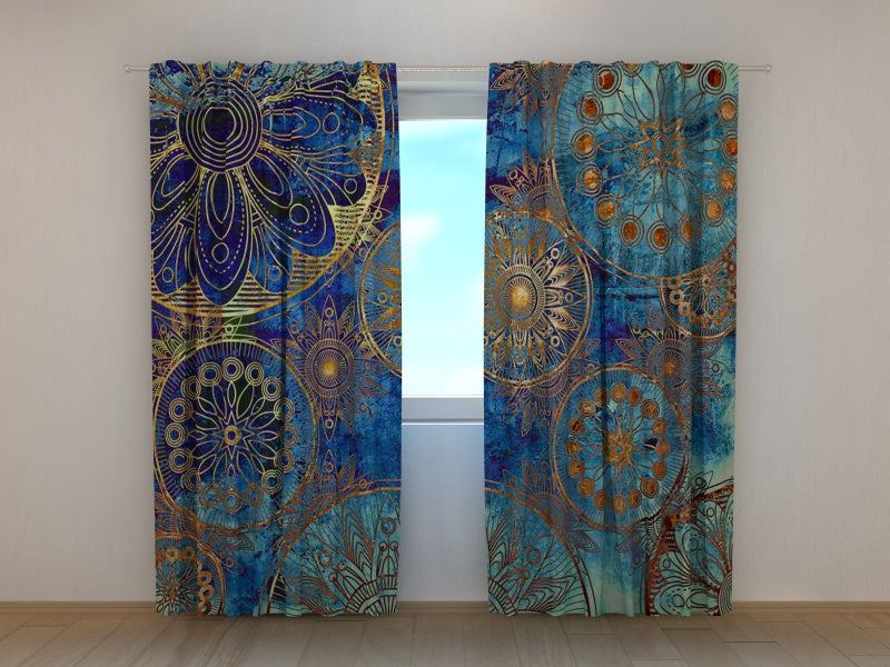 Foto Tende Ornamento Dorato acquistare Foto Tende Ornamento Dorato — Foto