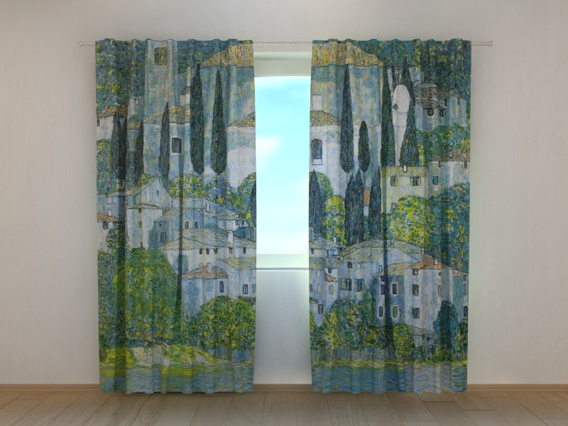 Foto Tende Gustav Klimt Chiesa a Cassone acquistare Foto Tende Gustav Klimt Chiesa a Cassone — Foto