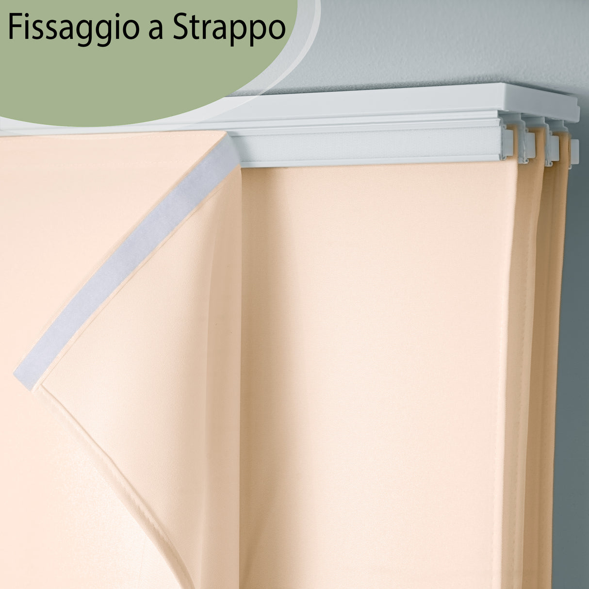 Tenda a Pannello Colore Beige Chiaro Screen acquistare Tenda a Pannello Colore Beige Chiaro Screen — Foto