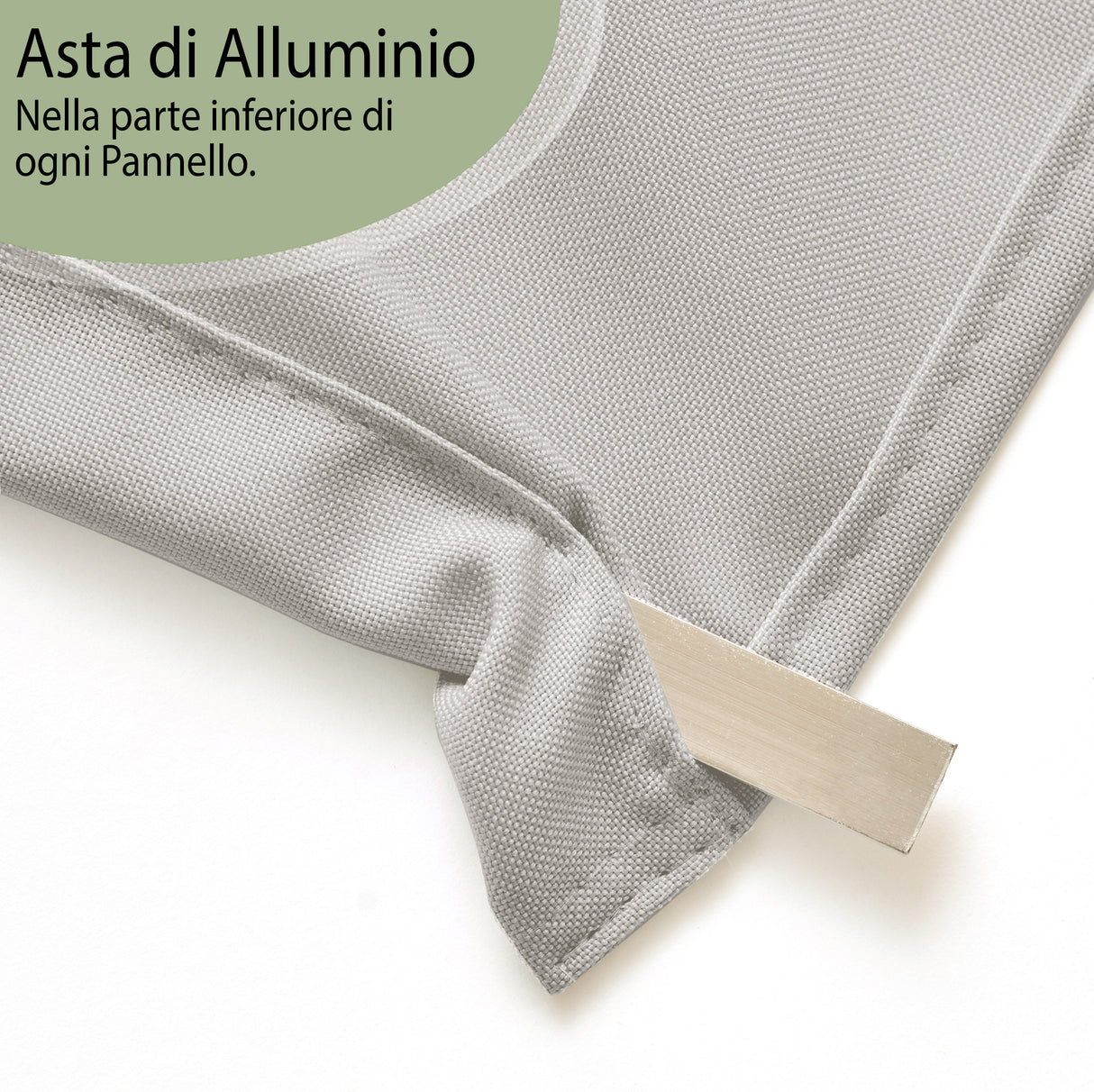 Tenda a Pannello Colore Grigio Chiaro Screen acquistare Tenda a Pannello Colore Grigio Chiaro Screen — Foto