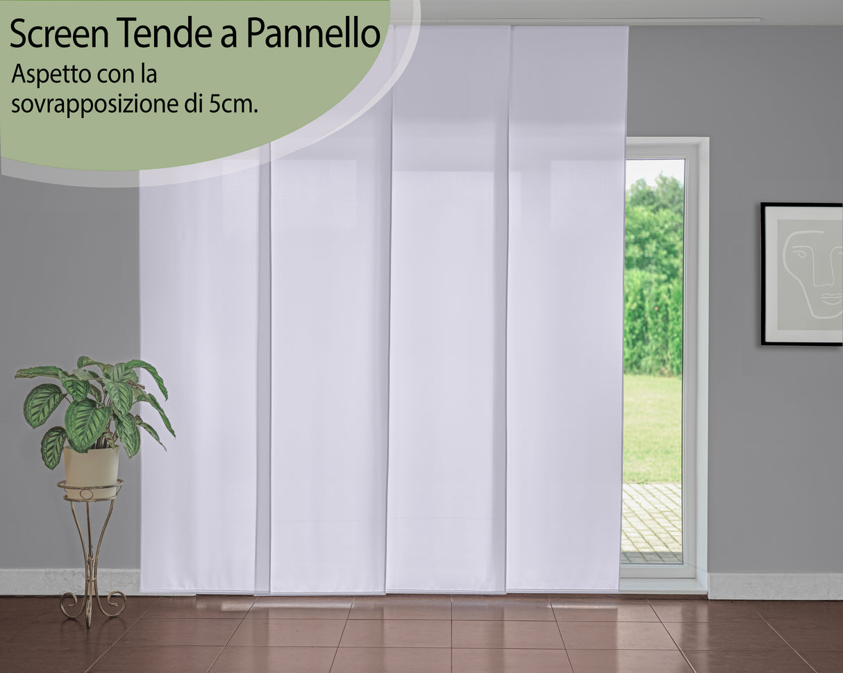 Tenda a Pannello Bianco Screen acquistare Tenda a Pannello Bianco Screen — Foto