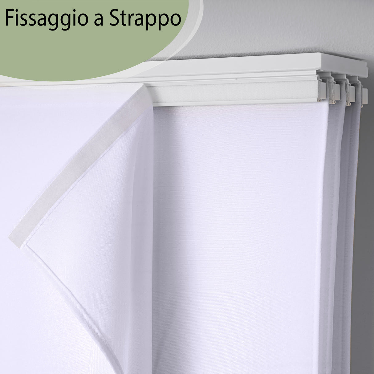 Tenda a Pannello Bianco Screen acquistare Tenda a Pannello Bianco Screen — Foto