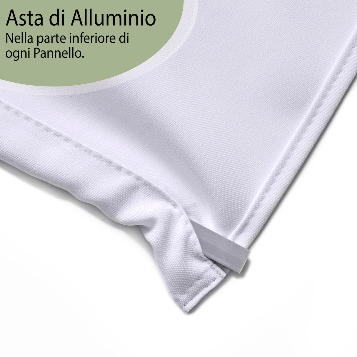 Tenda a Pannello Bianco Screen acquistare Tenda a Pannello Bianco Screen — Foto