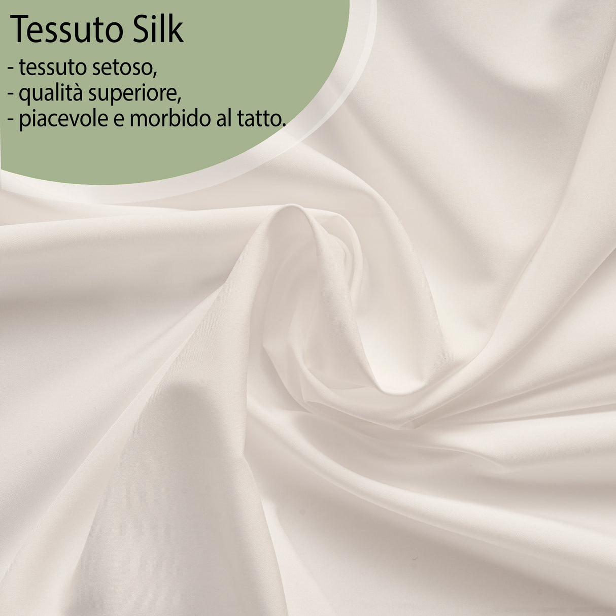 Tenda a Pannello Bianca Silk acquistare Tenda a Pannello Bianca Silk — Foto