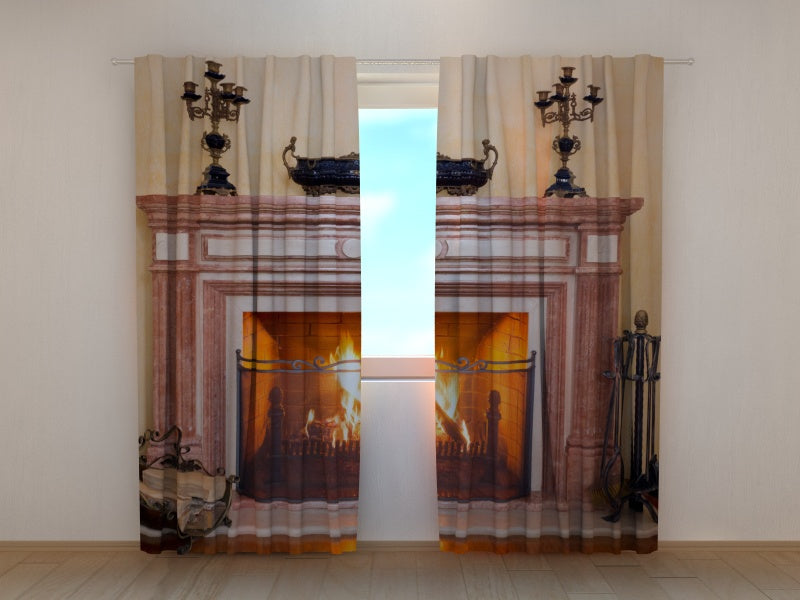 Foto Tende Camino in Marmo acquistare Foto Tende Camino in Marmo — Foto